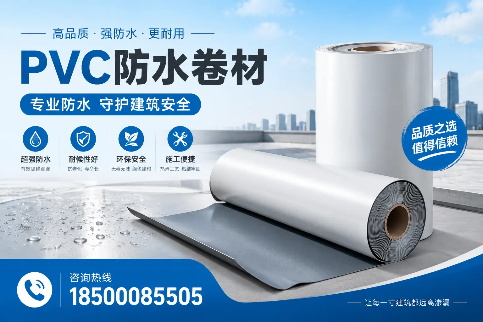襄阳地区pvc防水卷材的市场现状与发展趋势