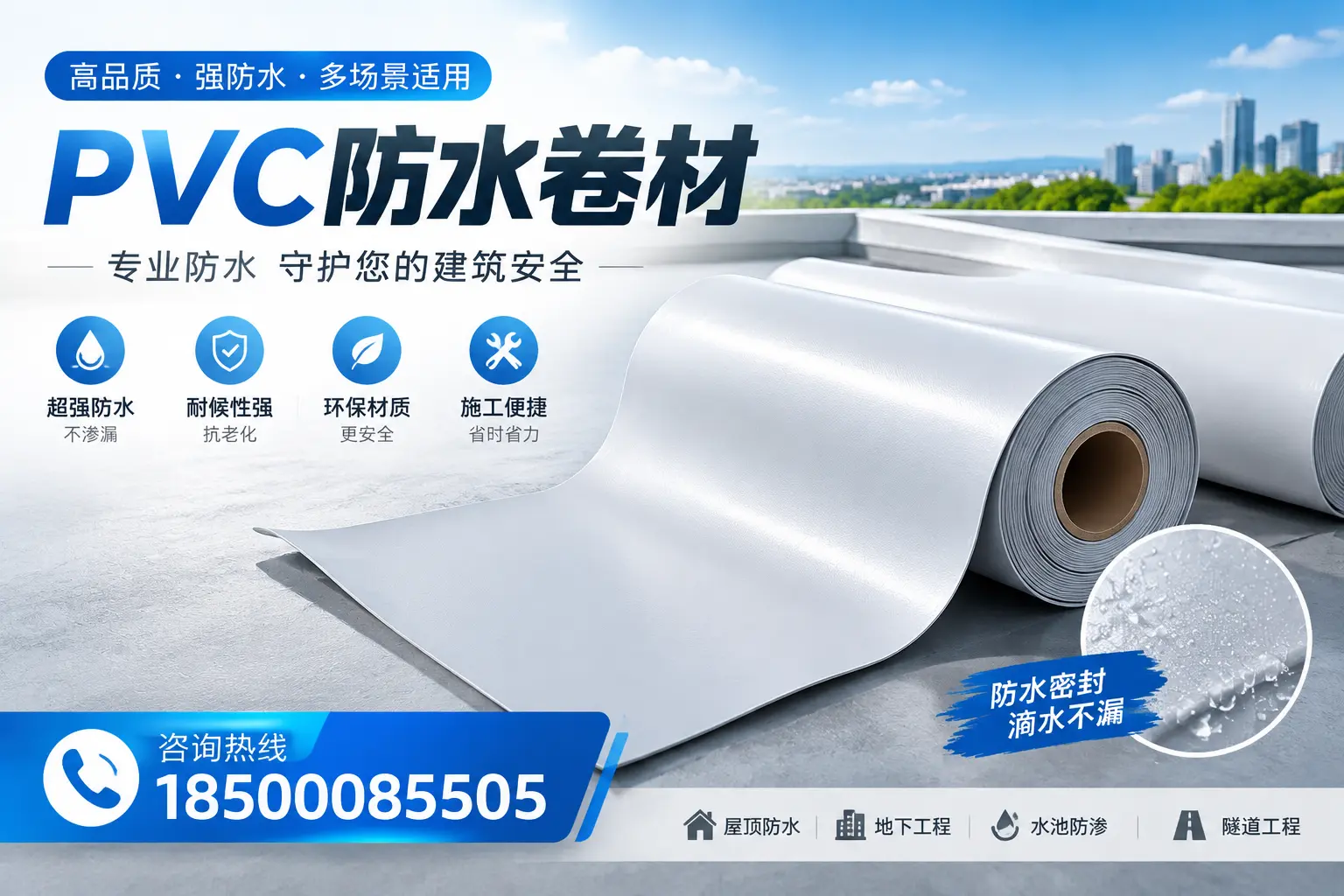 PVC防水卷材的市场竞争分析，襄阳品牌选择参考