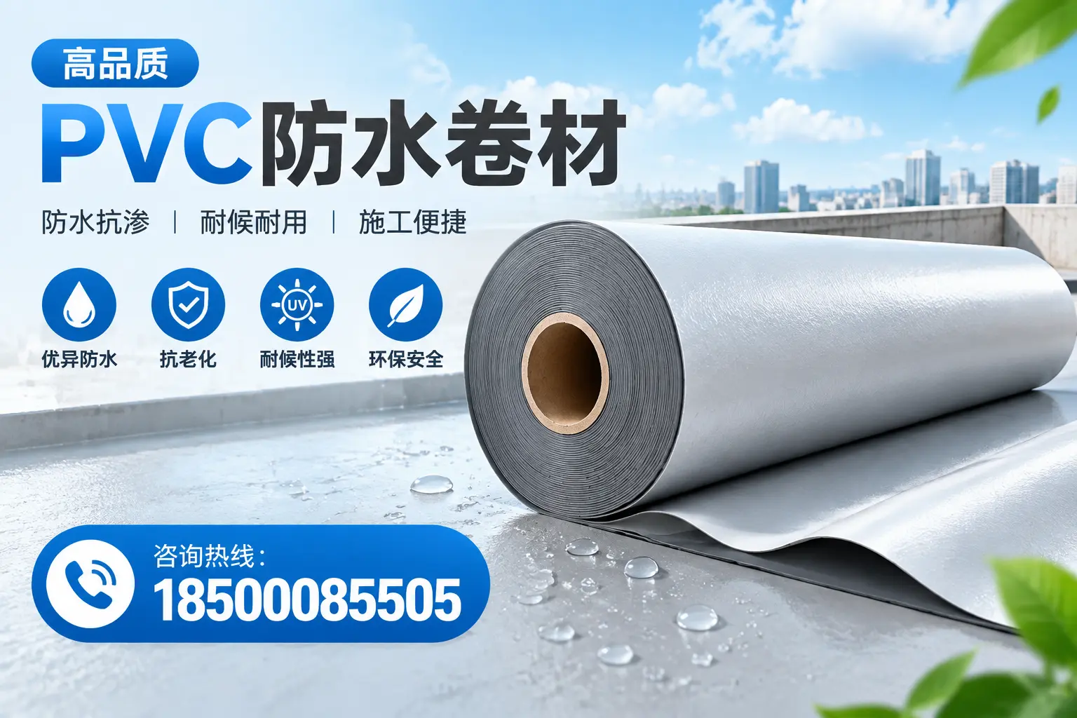 什么是pvc防水卷材?襄阳消费者需了解的基础知识